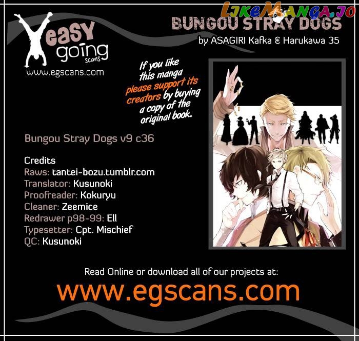 Bungou Stray Dogs Chapter 36 image 01